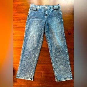 Lane Bryant Blue Straight Leg Jeans